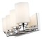Z-Lite Soledad 4 Light Vanity, Chrome & White 485-4V-CH - alternate 2